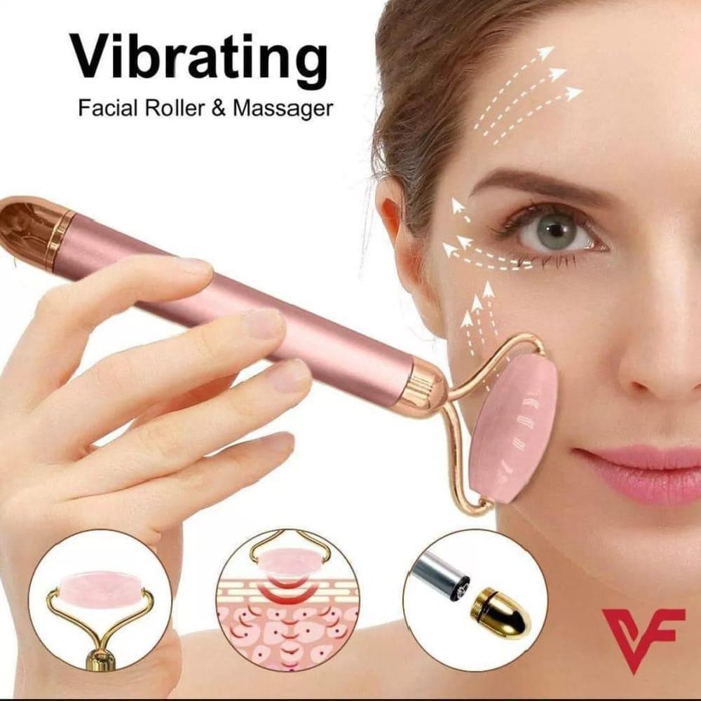 Vibrating & Massaging Jade Roller
