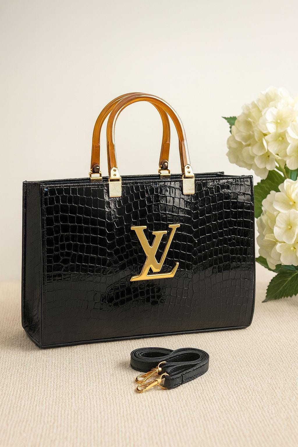 Girl's Textured Tote Bag