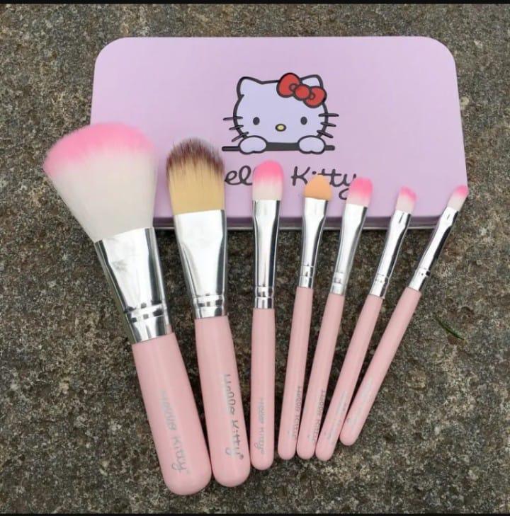 7 Pcs Makeup Brushes Set