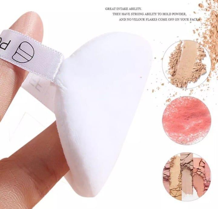 5 Pcs Reusable Peach Cotton Powder Puff