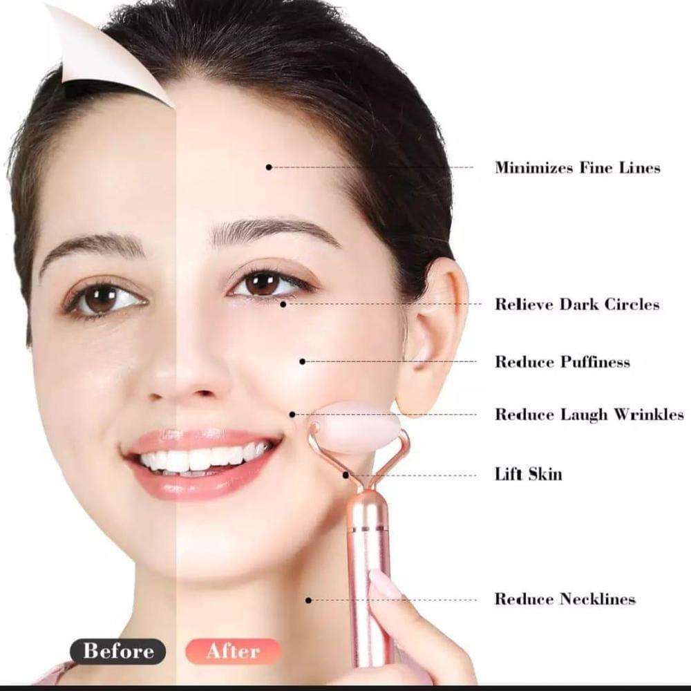 Vibrating & Massaging Jade Roller