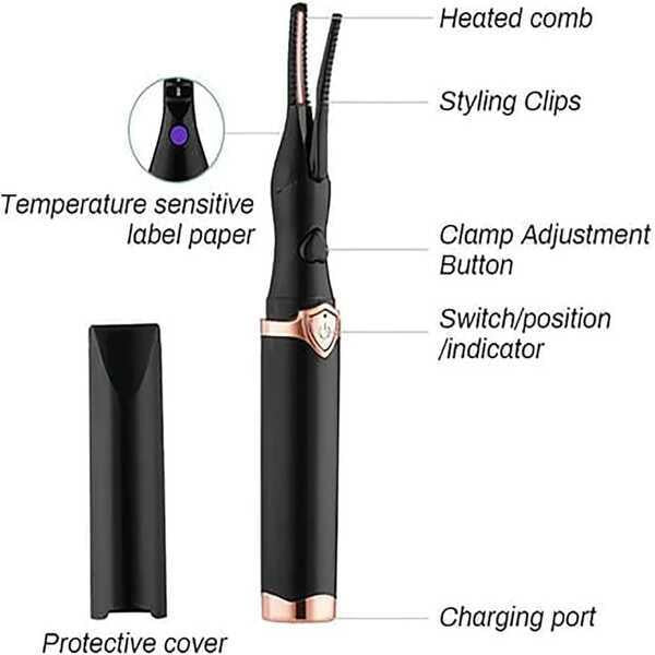 Electric Rechargeable Eyelash Curler