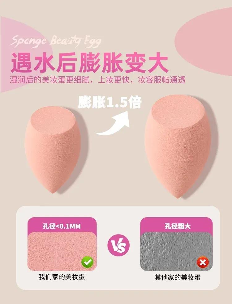 Makeup Foundation Blender - Pack of 4