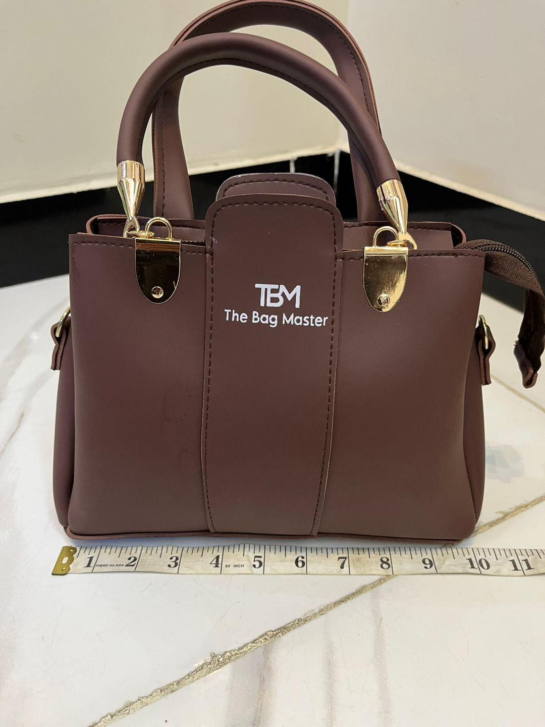 Girl's Rexine Handbag - Set of 3