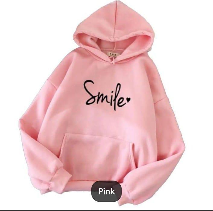 1 Pc Women's Printed Pullover Hoodie