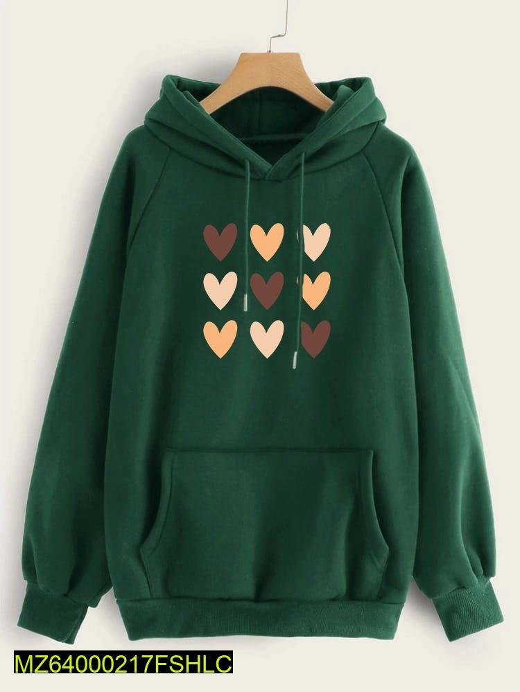 1 Pc Women's Printed Sweatshirt