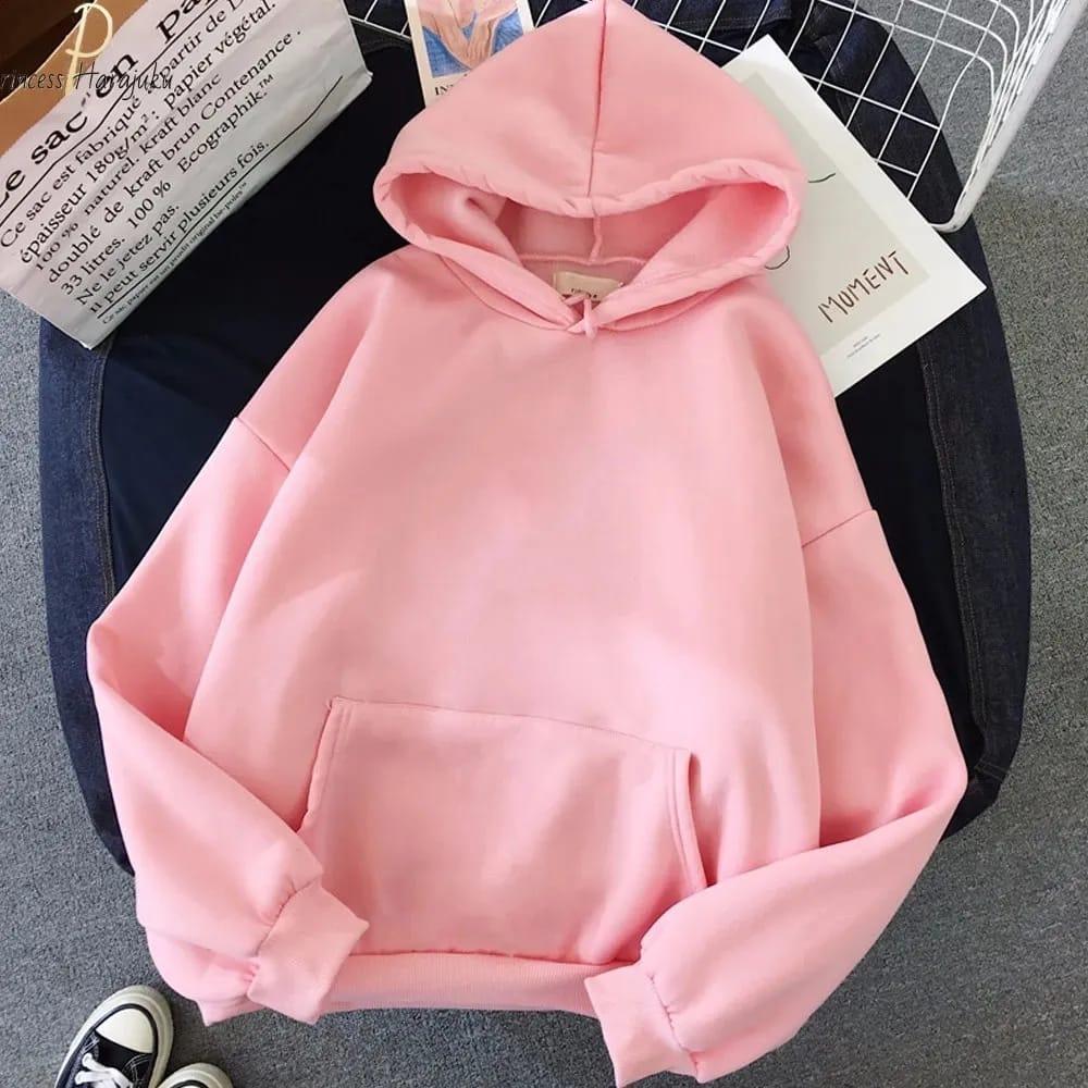 Women Pink Hoodie