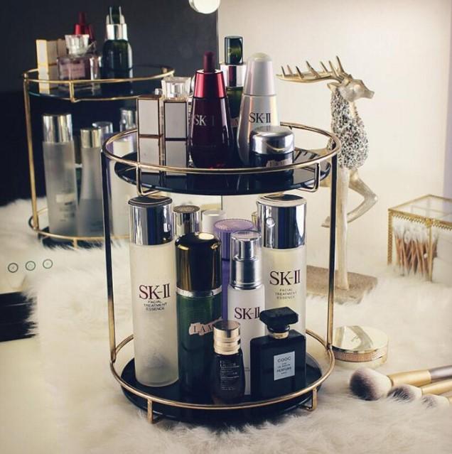 Storage Solution For Organized Makeup Organizer