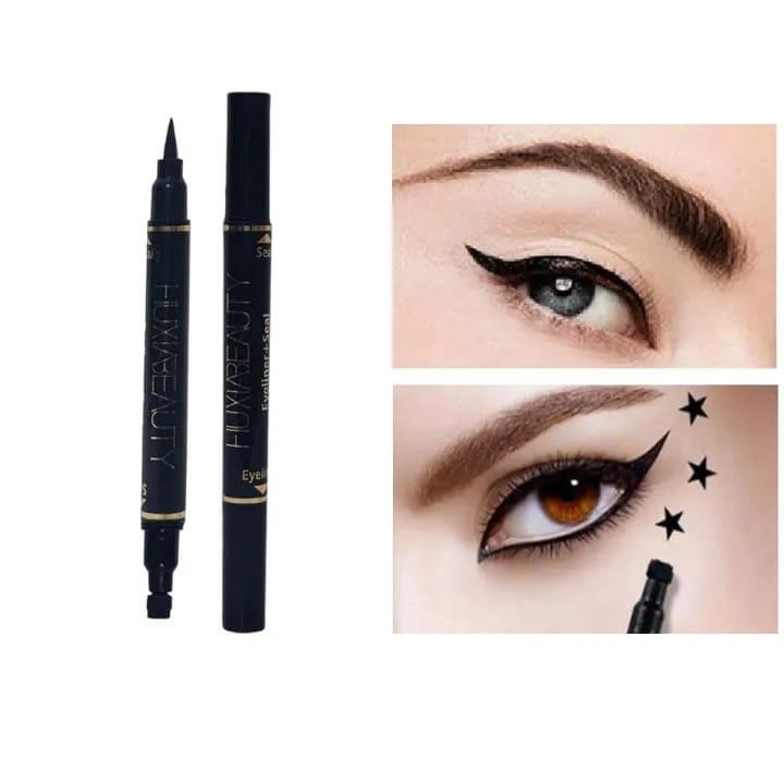 2 In 1 Waterproof Stamp Eyeliner
