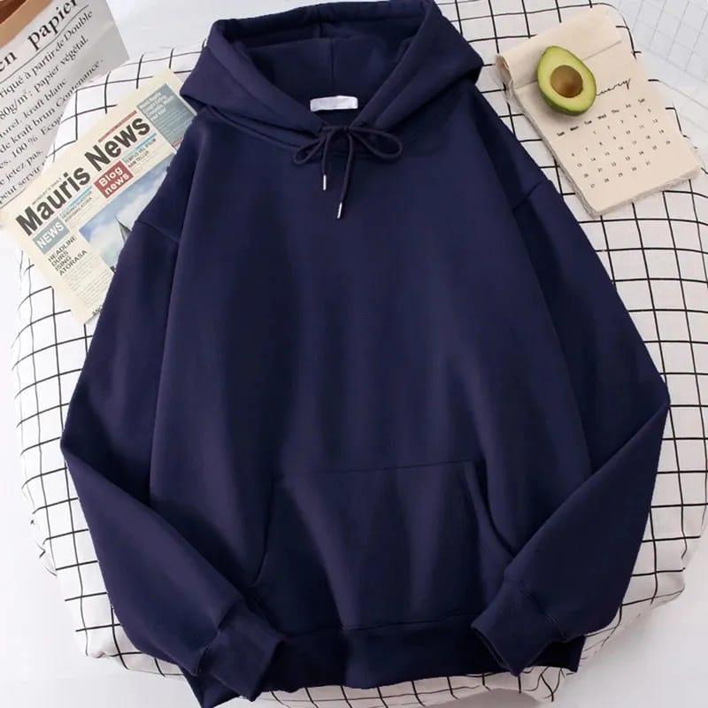 Women Blue Hoodie