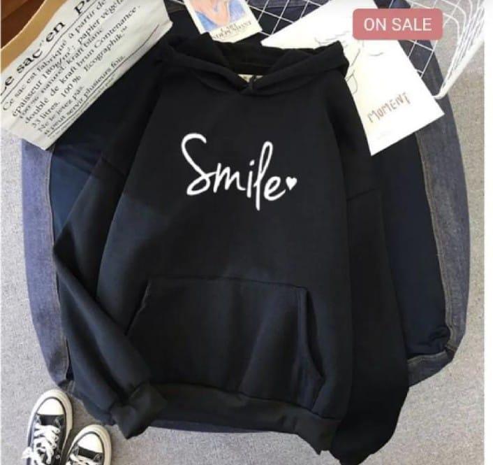 1 Pc Women's Printed Pullover Hoodie