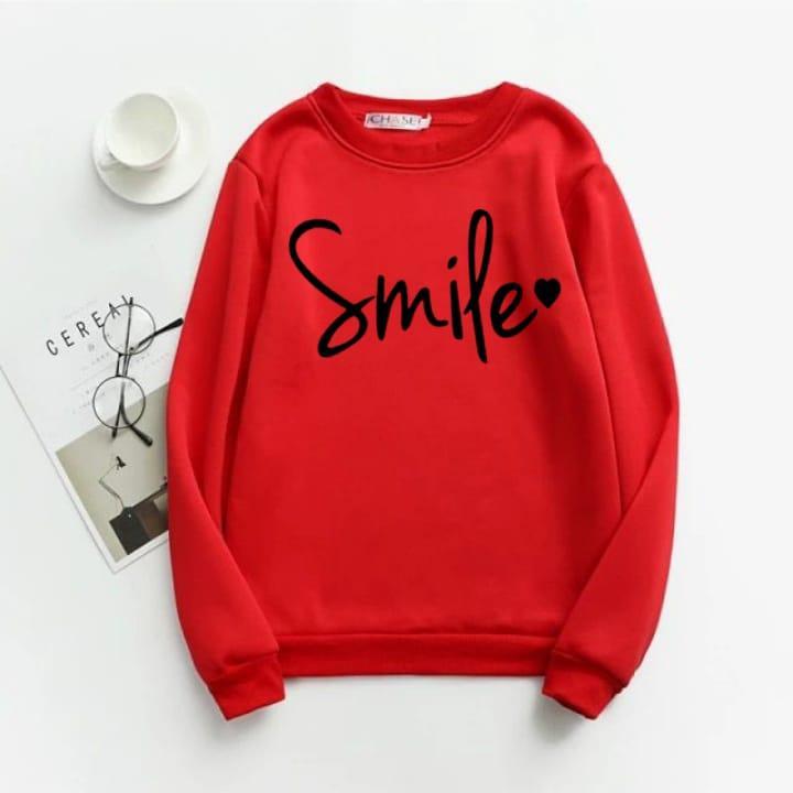 1 Pc Women's Printed Sweat Shirt