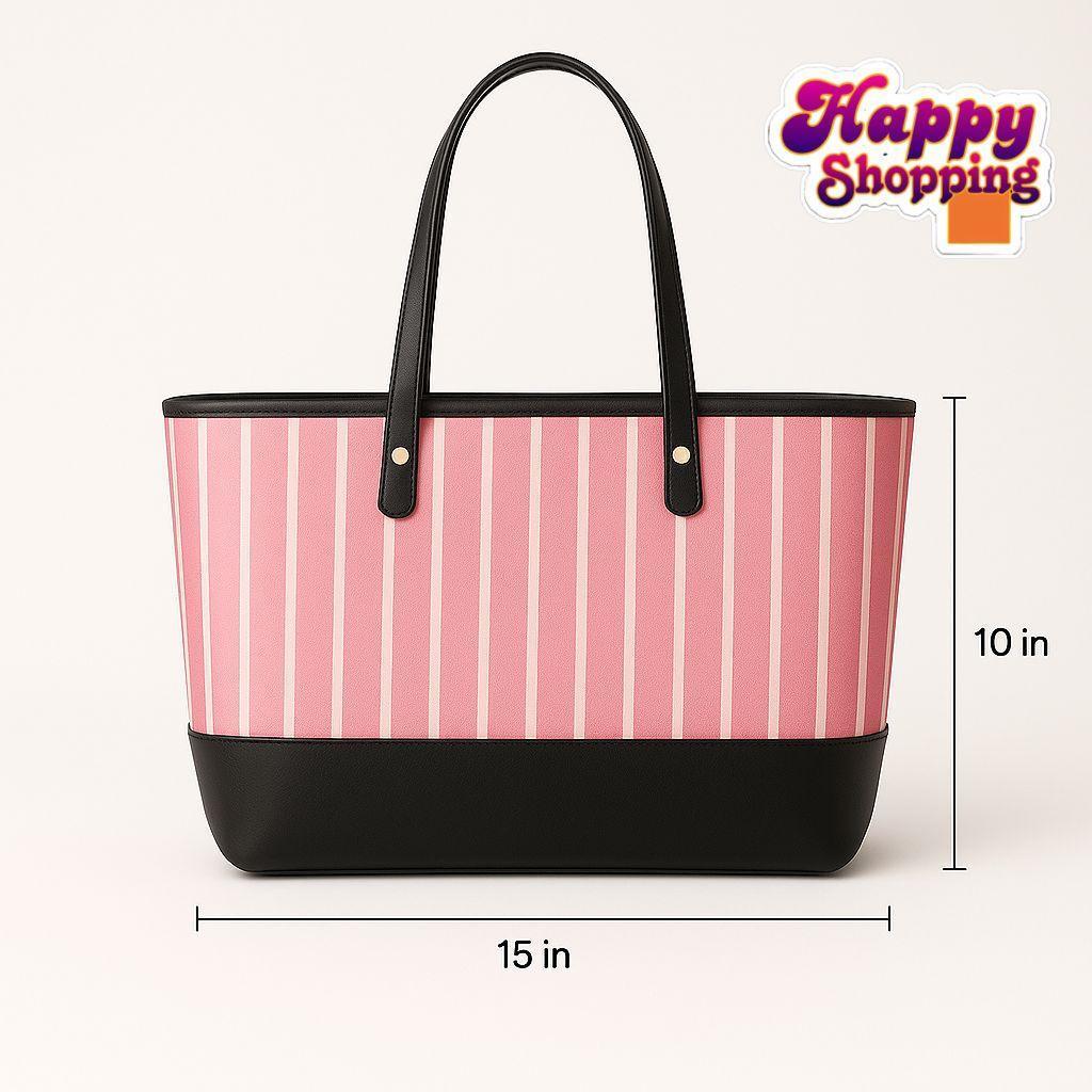 Girl's Printed Tote Bag - Set of 2