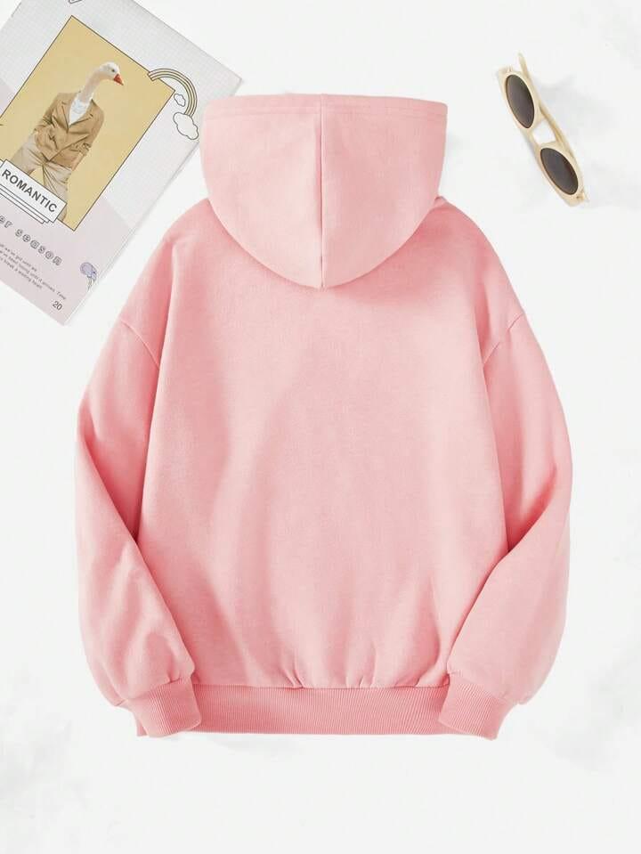 Women Pink Hoodie