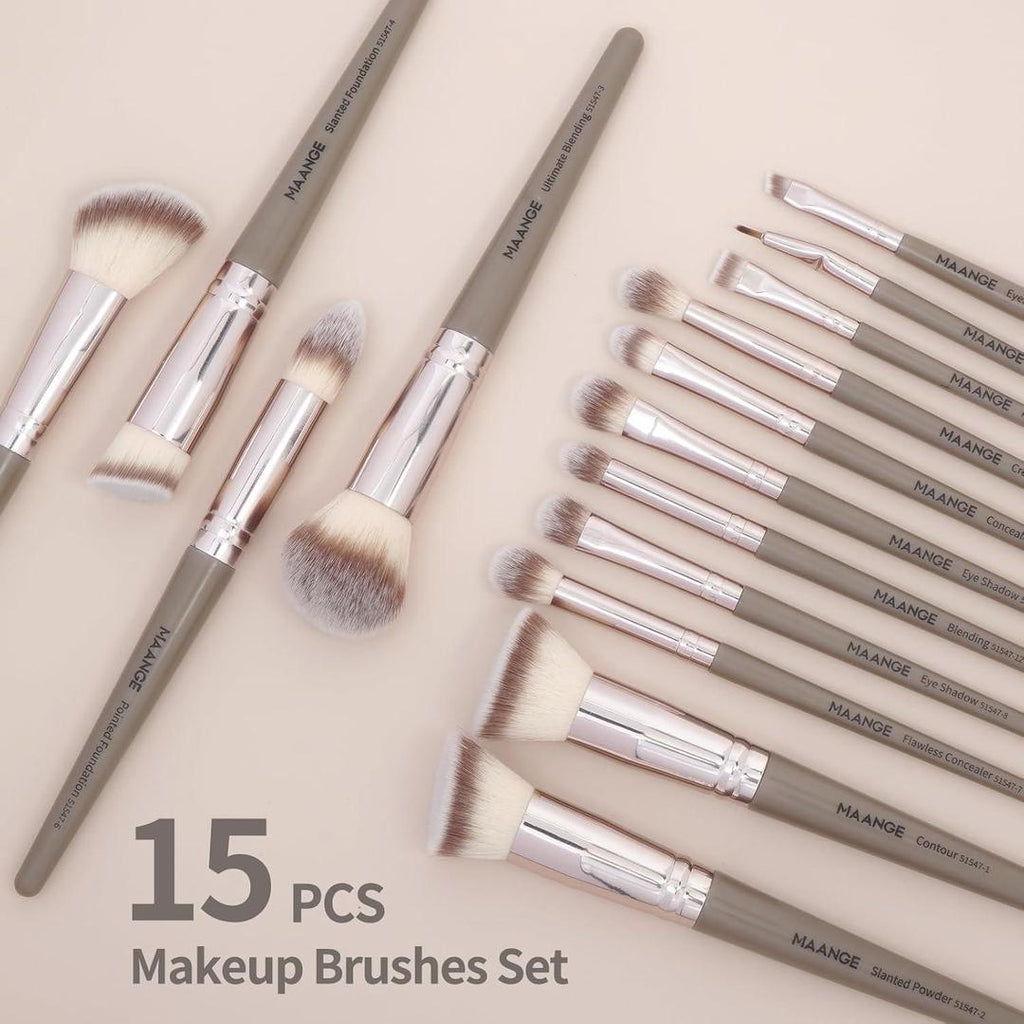 15 Pcs Makeup Brushes Set